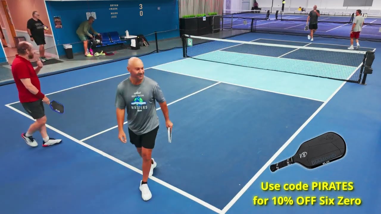 This is What Senior Pickleball 5.0 Men's Doubles Looks Like