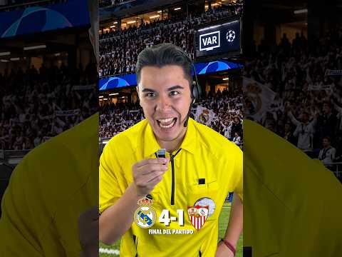 Real Madrid 4-1 Sevilla 😱 #futbol #<strong>laliga</strong> #humor #realmadrid