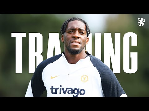 TRAINING | Disasi focus, shooting practice and fan interactions | Chelsea FC 23/24