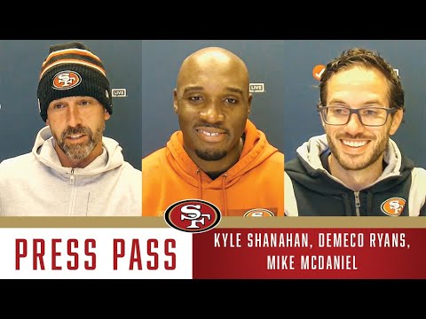 Shanahan, Ryans, McDaniel Discuss Locker Room Confidence Heading into #SFvsLAR | 49ers video clip