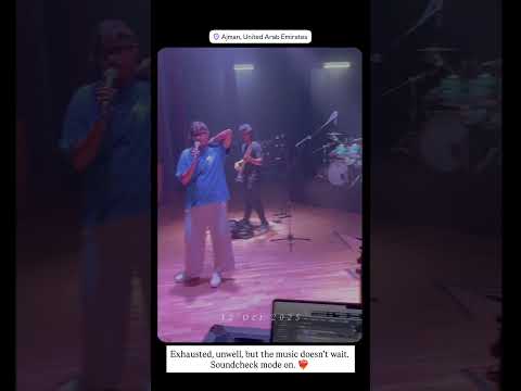 When artists forget what time it is 🎹🔥 #3AMGrind #MusicLife #stagevibes