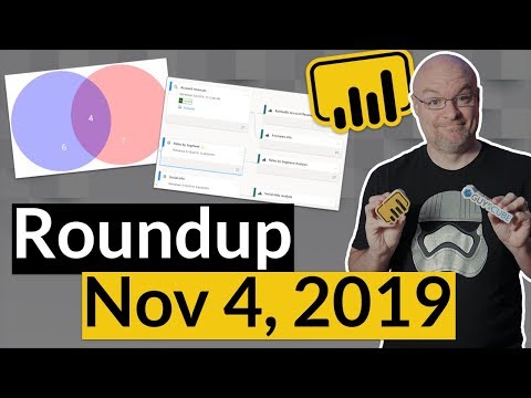 Power BI Lineage view, MS Ignite and more... (Roundup | Nov 4, 2019)