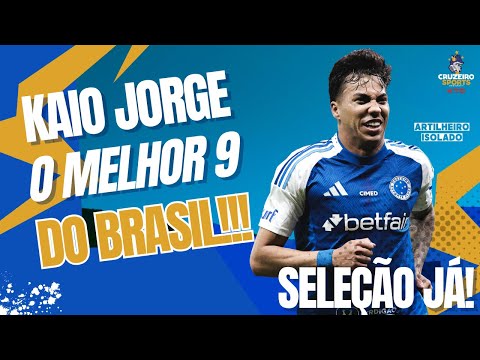 🔥KAIO JORGE É O MELHOR CENTROAVANTE DO BRASIL! MERECE SELEÇÃO JÁ!!!