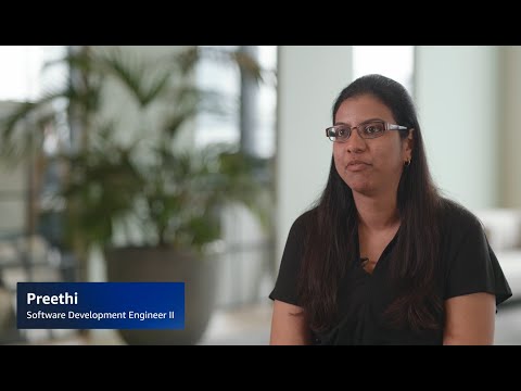 Meet Preethi, Software Development Engineer II | Amazon Web Services