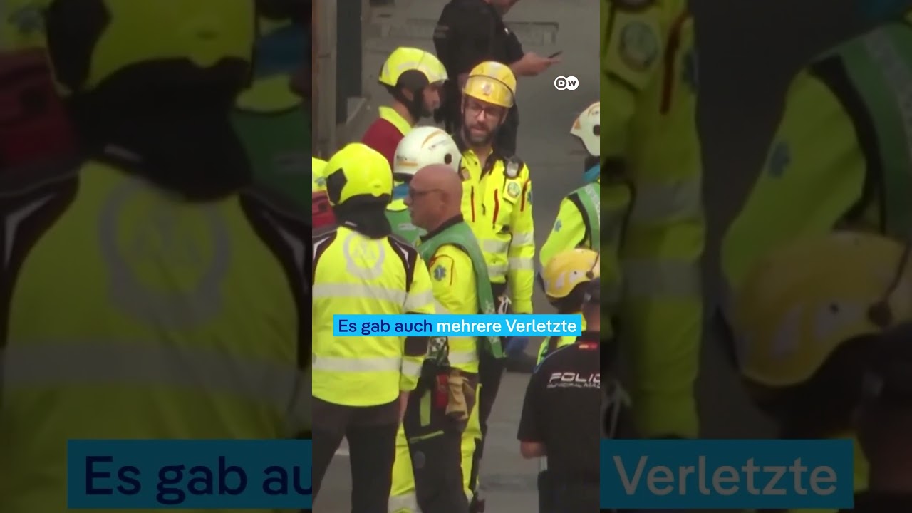 Vier Tote nach Gebäudeeinsturz in Madrid | DW Nachrichten