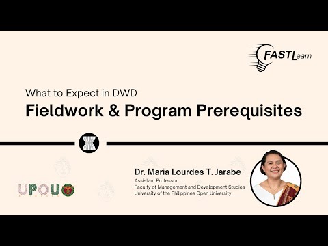 FASTLearn Episode 60 - What to Expect in DWD Fieldwork & Program Prerequisites