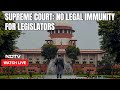 NDTV 24x7 News LIVE | No Immunity To MLAs And MPs In Bribery Cases, Rules Supreme Court