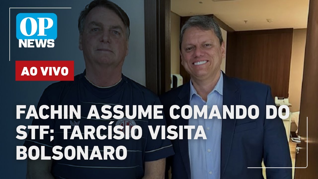 🔴AO VIVO: Fachin assume comando do STF e defende Moraes; Tarcísio visita Bolsonaro e cobra anistia