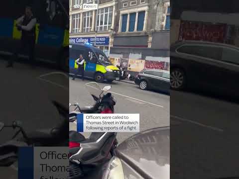 Three men in hospital after Woolwich stabbing