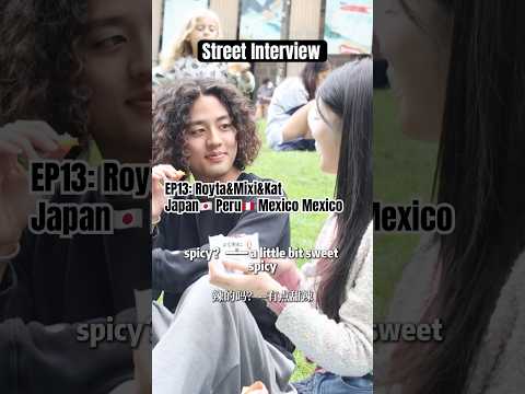 🇯🇵🇵🇪🇲🇽 Can They Handle Chinese Spicy Sticks?! 🌶🔥 | Street Interview in Melbourne📝