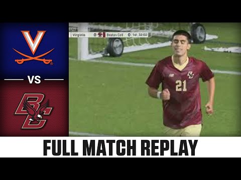 Virginia vs. Boston College Full Match Replay | 2023 ACC Men’s Soccer