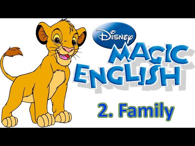 Magic English 2 - Family | LEARN ENGLISH WITH DISNEY CARTOONS