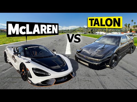 McLaren 765 LT vs. Eagle Talon: Speed Showdown