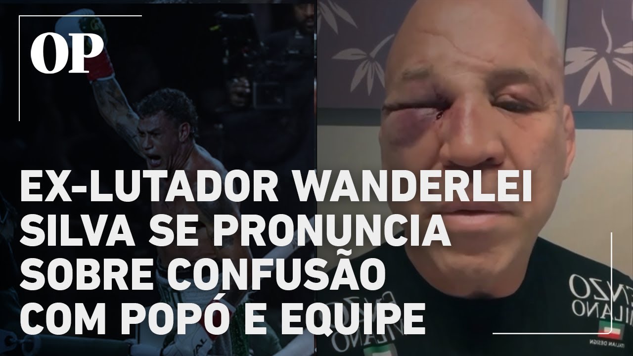 Wanderlei Silva se pronuncia sobre confusão com Popó e equipe veja na ÍNTEGRA