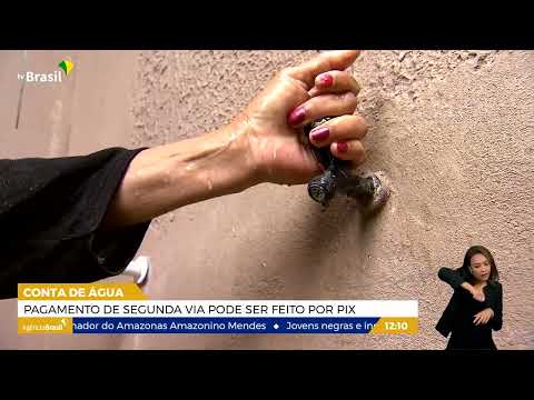 DF | Conta de água: pagamento de segunda via pode ser feito por Pix