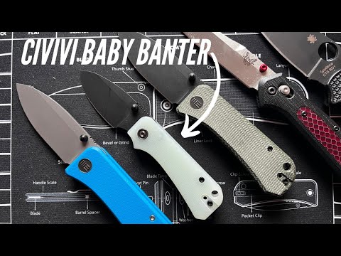 Civivi Baby Banter: EDC Options That Compare - Benchmade, Spyderco, Cold Steel