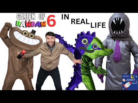 What if Garten Of Ban Ban 6 was In Real Life Jester, Sir Dadadoo Vs Ban Ban Vs Sheriff Toadster