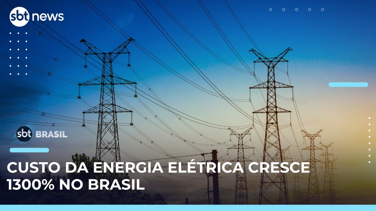 Aumento do custo da energia elétrica no Brasil impacta no dia a dia dos brasileiros | #SBTBrasil