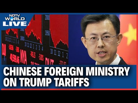 China Tariff News | Chinese Foreign Ministry Holds News Conference Amid Tariff War With Trump