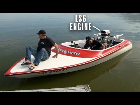 Testing the LS Engine Boat! From a '74 Chevy to the Water! | Roadkill | MotorTrend
