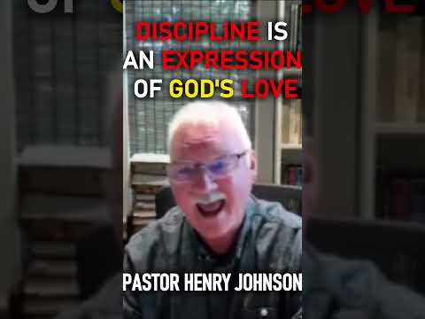 Discipline is an Expression of God's Love - Pastor Henry Johnson #shorts #christianshorts #adoption