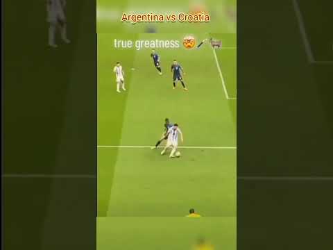 Argentina vs Croatia |Fifa world cup 2022 | Messi pass the ball for Goal | Best Goal | #shorts
