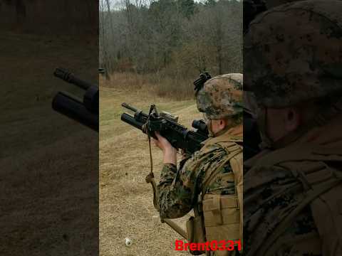 USMC M203 Grenade Launcher & AT-4 Training #shorts