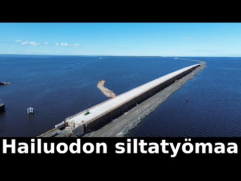 Hailuodon siltatyömaa 5.7.2025