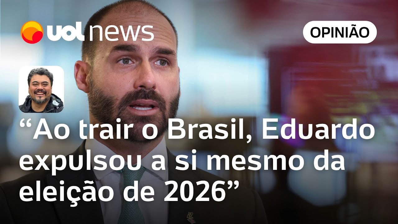Eduardo Bolsonaro vai ficar inelegível em 2026 e abrirá o caminho para Tarcísio | Sakamoto