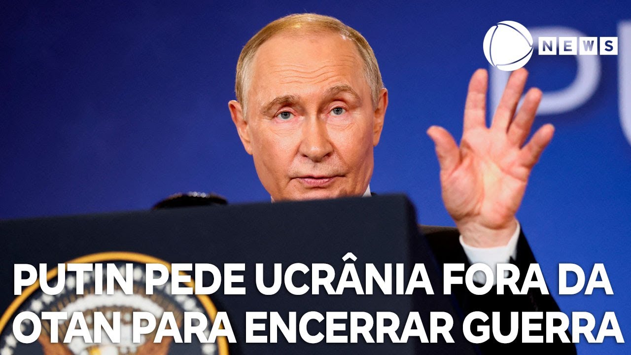 Putin pede controle do Donbass e Ucrânia fora da Otan para encerrar a guerra