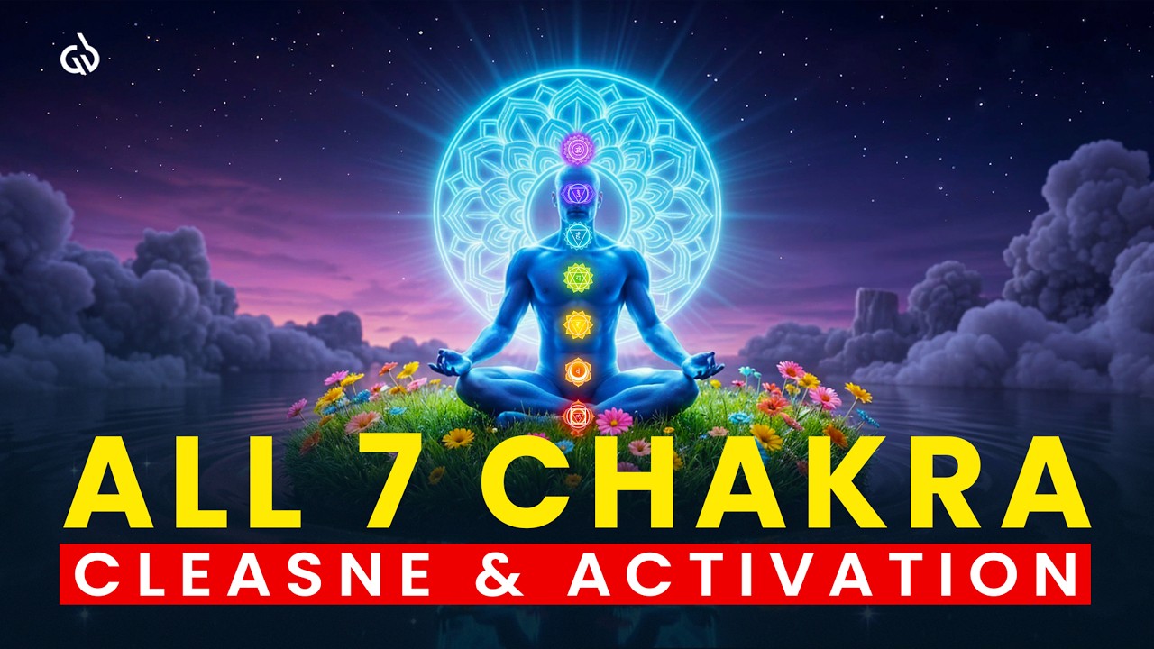 All 7 Chakras Cleansing & Activation: Eliminate All Negative Energy, Calm Mind and Body