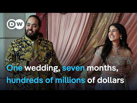Mega-wedding of heir to Asia's richest man comes to its climax in India | DW News