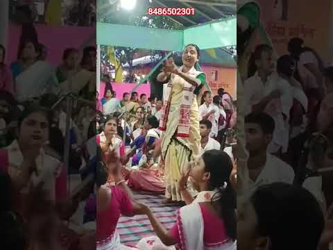 চন্দ্ৰমা দেৱী ছোৱালী নাগাৰা নাম।। ছিপাঝাৰ ( দৰং)।।#nagaranaam #shortvideo #viral