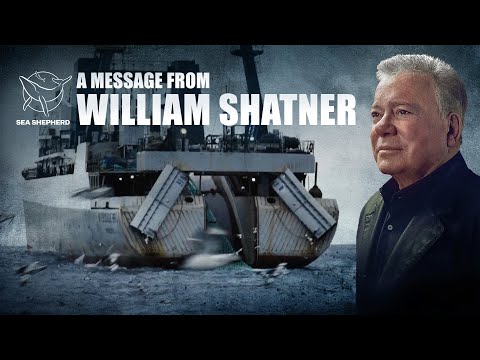 A message from William Shatner, longtime Sea Shepherd supporter.