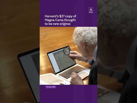 Magna Carta original identified