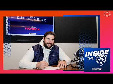 Lucas Patrick excited to get to work | Chicago Bears video clip