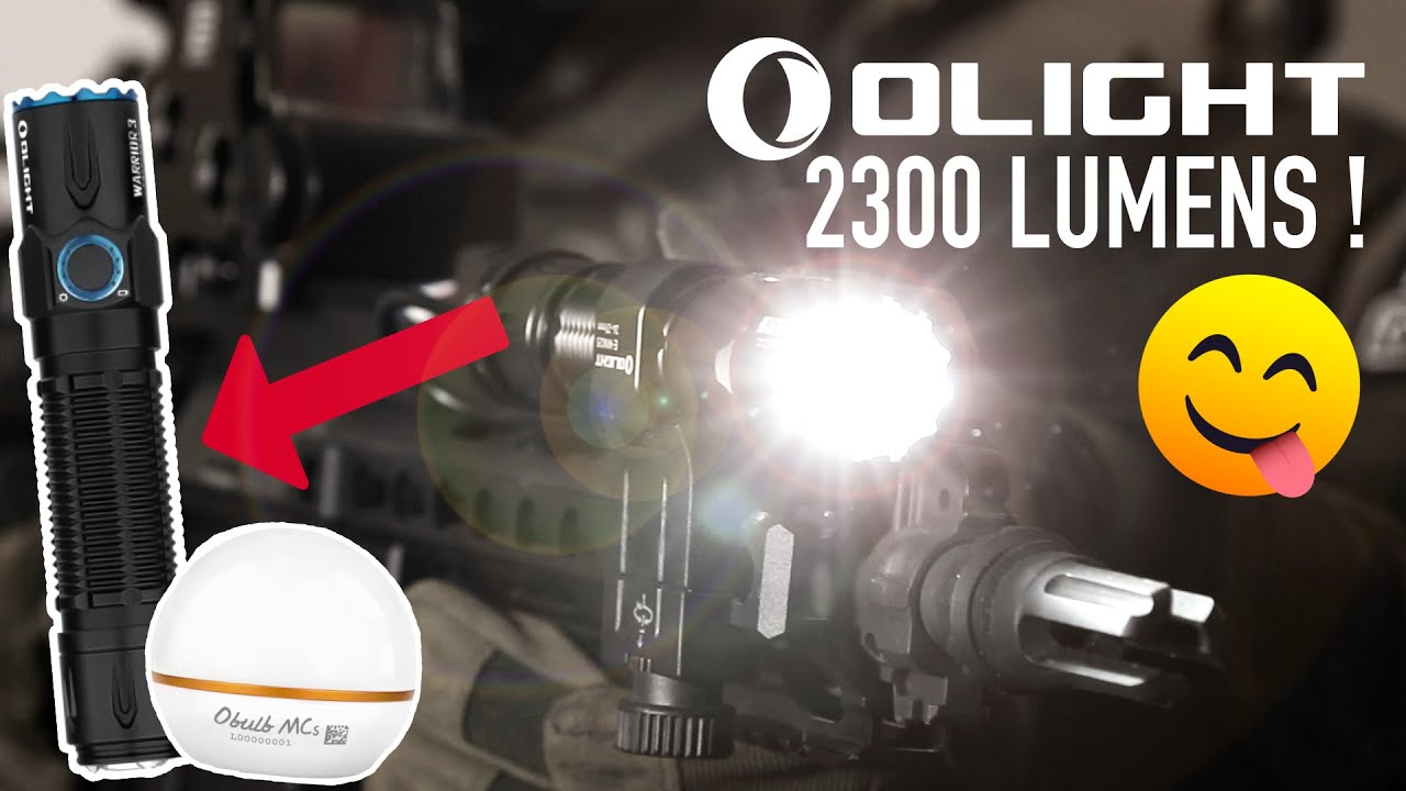 Review OLIGHT WARRIOR 3 & OBULB MCs