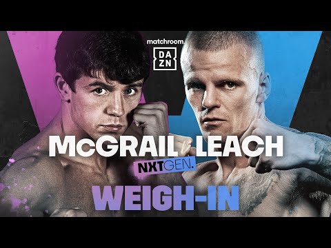 Peter mcgrail vs. Marc leach weigh in livestream
