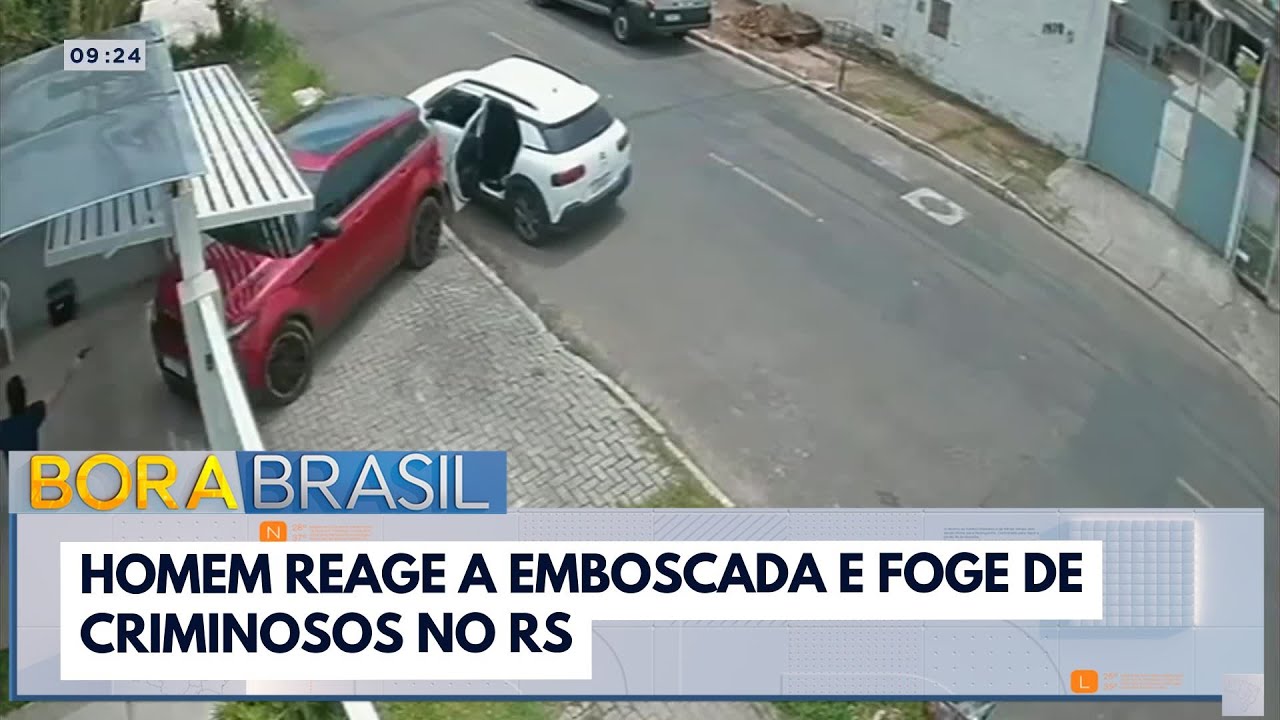 Homem reage a emboscada e foge de criminosos no RS