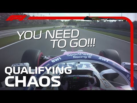 Radio Reaction During Crazy Qualifying | 2019 Italian Grand Prix