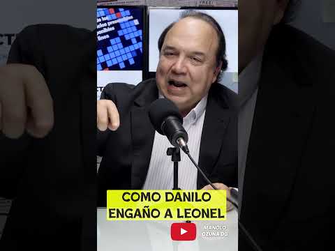 VINICIO CASTILLO NOS DETALLA COMO DANILO ENGAÑO A LEONEL FERNANDEZ