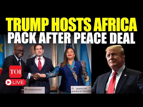 LIVE | 'Turning Point...': Trump BIG Announcement After Rwanda-Congo Sign 'Historic Peace Deal'