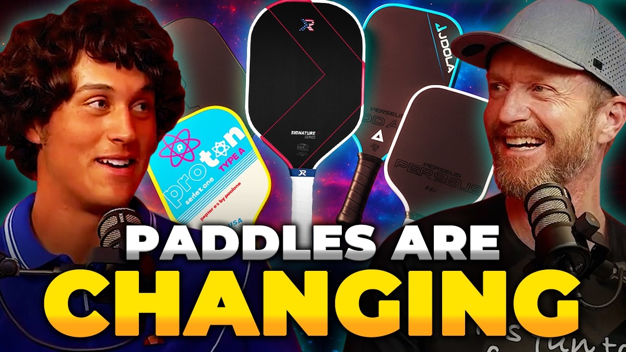 How Pickleball Paddles Are Changing Forever | John Kew Interview