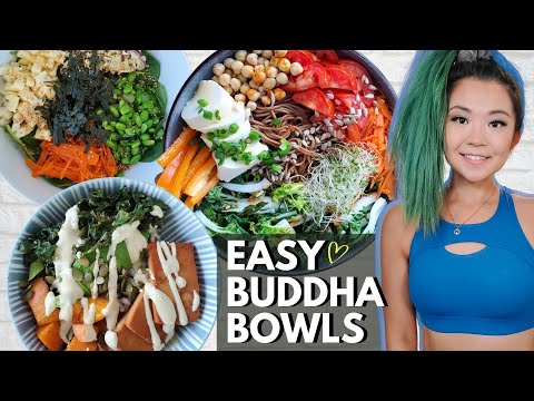 VEGAN BUDDHA BOWLS (EASY PLANT-BASED RECIPES)