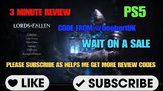 Vido-Test : Lords Of The Fallen 3 Minute Review