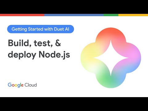 Deploying Node.js with Duet AI