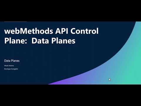 API Control Plane: Data planes
