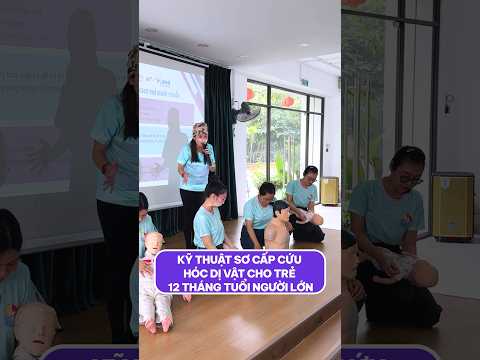 Trẻ 12 tháng bị hóc dị vật - Ba mẹ cần làm gì ngay lập tức? #KinderHealth #Shorts #HocDiVat
