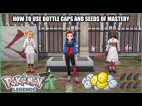 How To Use Mastery Seeds and Bottle Caps in Pokemon Legends Z-A