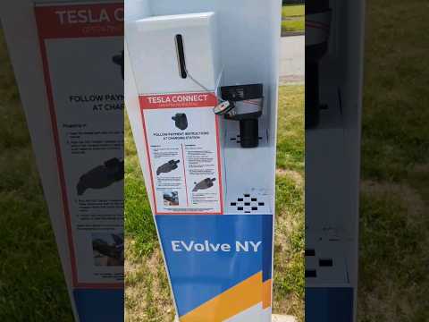 TESLA-friendly Electrify America Fast Charging via EVolve NY | #TeslaAdapter